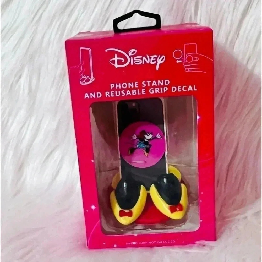NEW SpinPop Minnie Mouse Mickey and Friends Phone Stand and Reusable Grip Decal - Picture 4 of 4